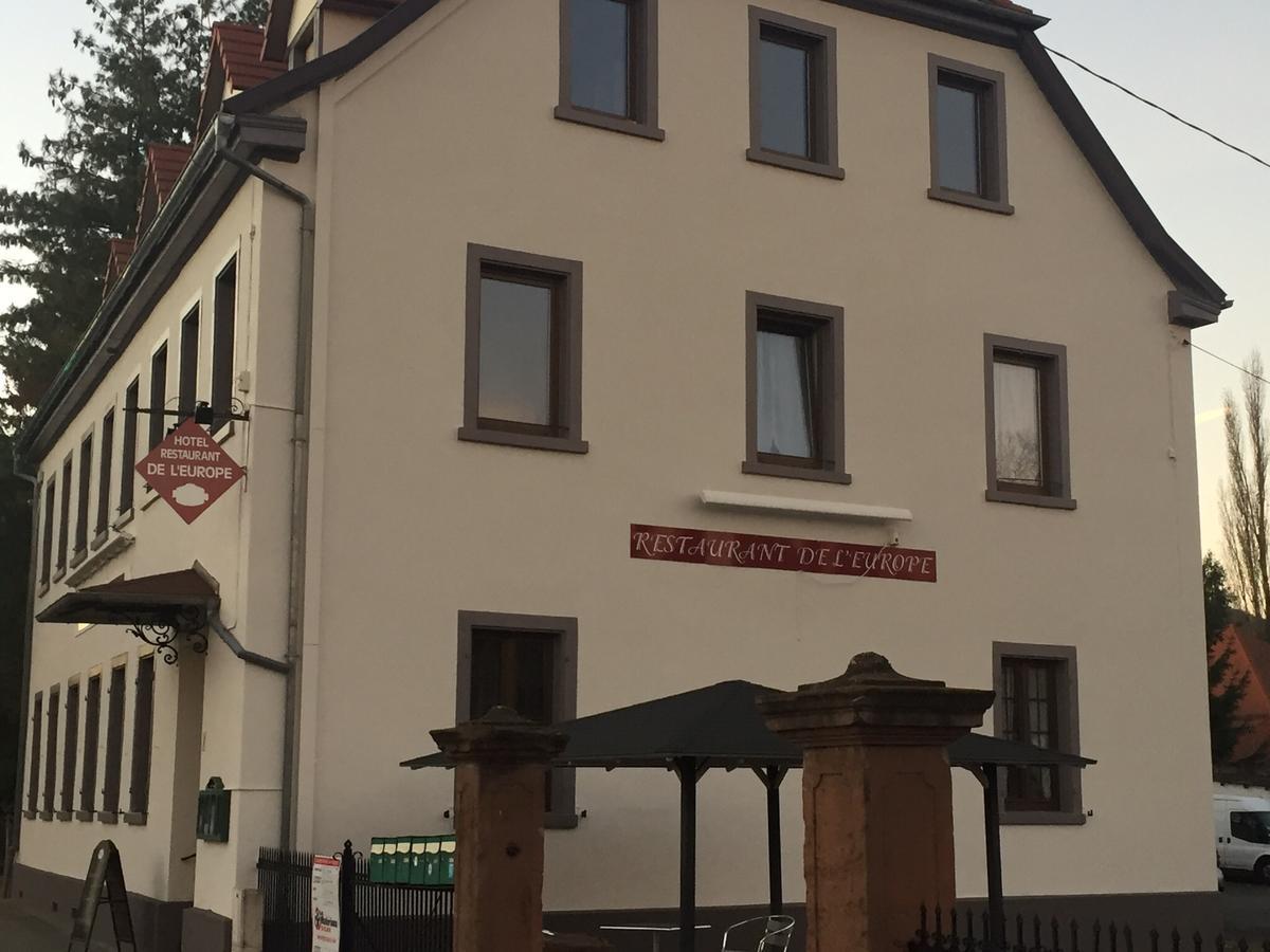 Hotel Restaurant De L'Europe Wissembourg Exteriér fotografie